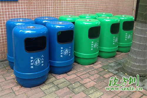 貴陽市政玻璃鋼果皮箱，來自欣方圳